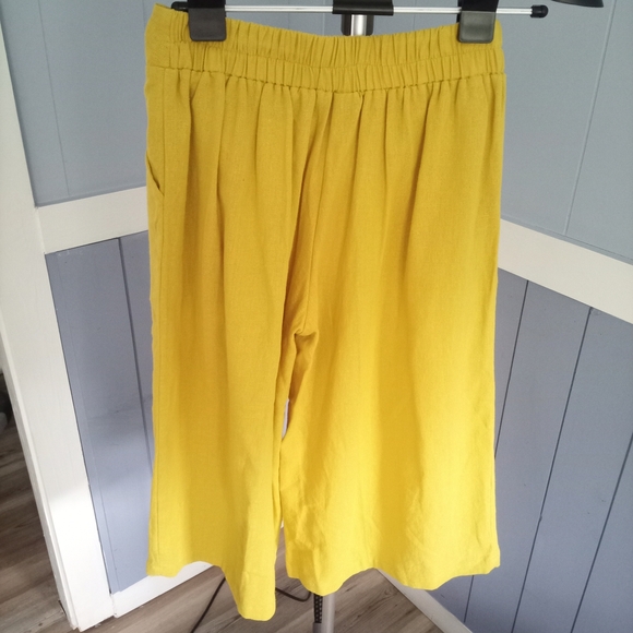 Yellow Women's Trousers - Picture 3 of 5